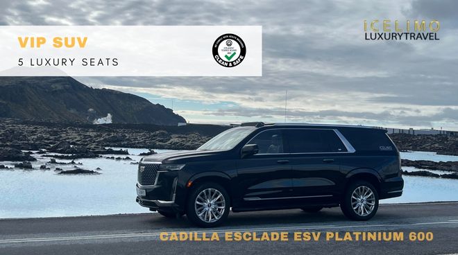 [A4] Airport Transfer KEF VIP SUV  5 Pax.