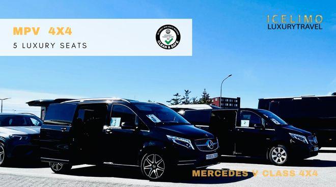 [A2] Airport Transfer KEF SUV / MPV 5 Pax.